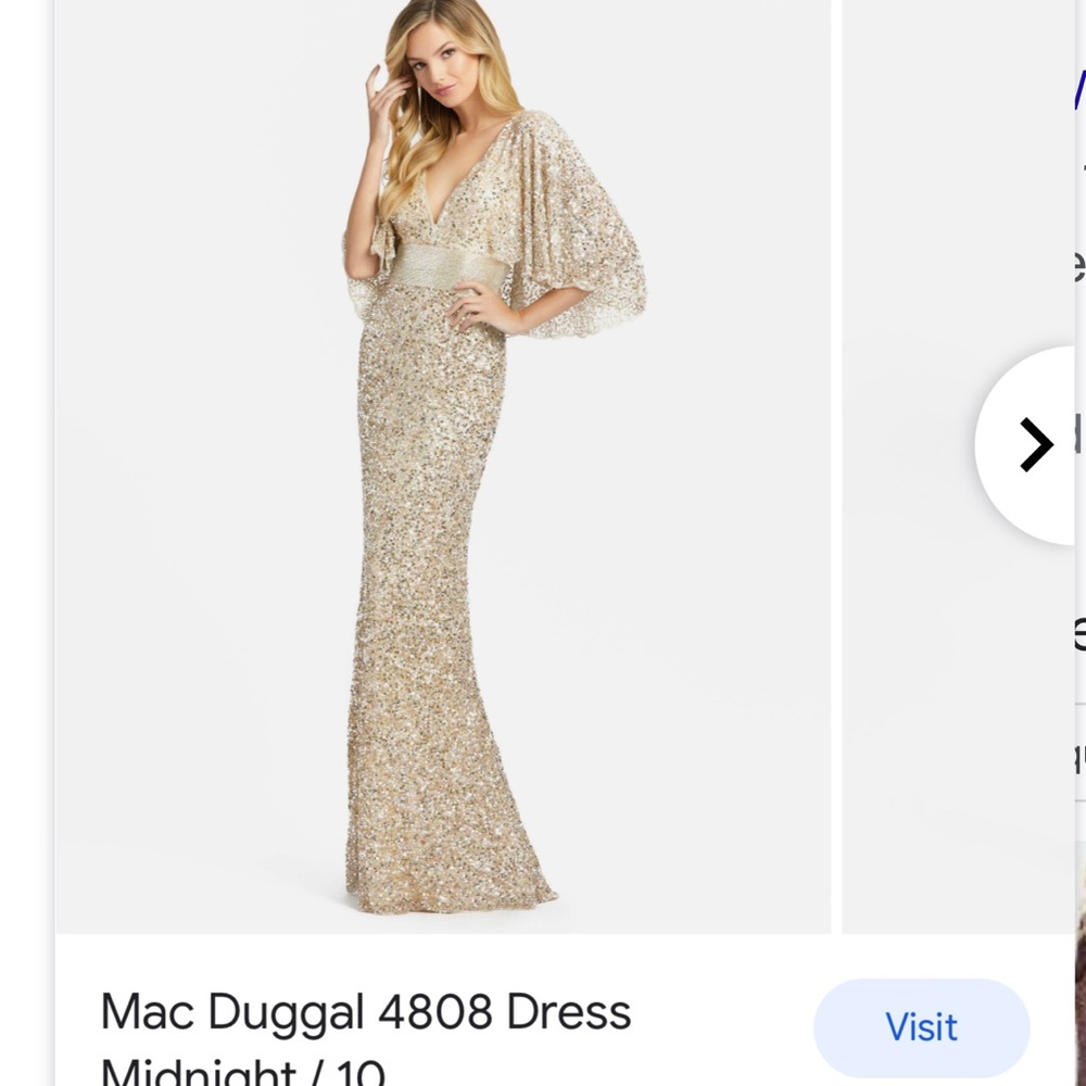 Mac Duggal Gown size 12.